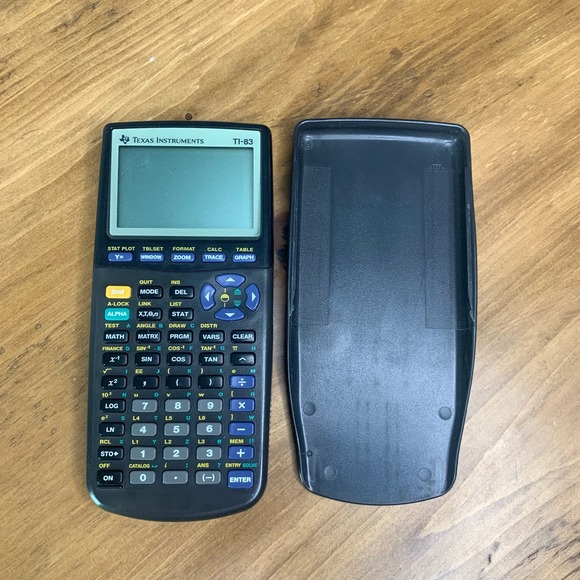 Texas Instruments TI-83 Plus Graphing Calculator w/Cover Works - Picture 6 of 9